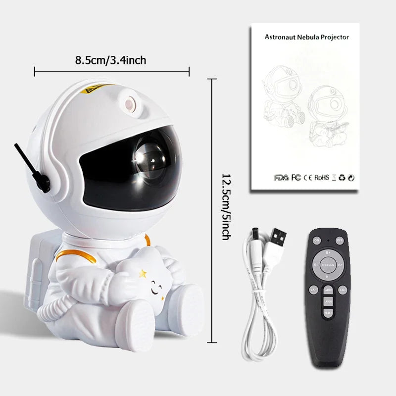 Try the Galaxy Star Astronaut Projector for a calming starry atmosphere in bedrooms and kids' spaces. Add cosmic charm today.