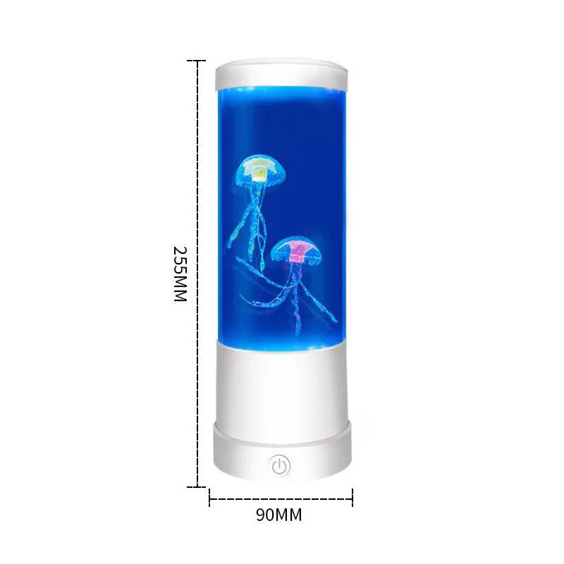 Order a Color Changing Jellyfish Lamp for a gentle LED glow that creates a relaxing mood & adds a decorative touch to your bedroom.