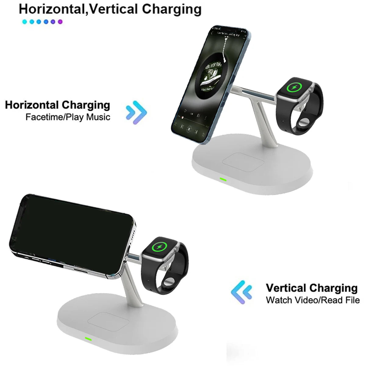 Wireless Charger Stand Magnetic For iPhone