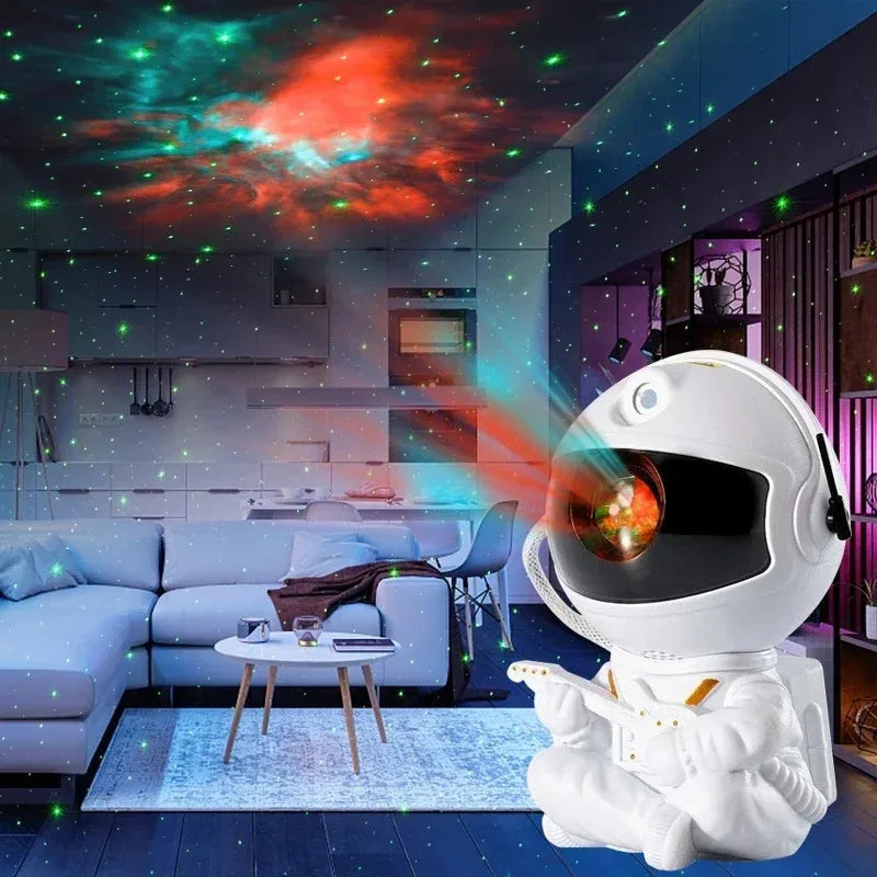 Try the Galaxy Star Astronaut Projector for a calming starry atmosphere in bedrooms and kids' spaces. Add cosmic charm today.