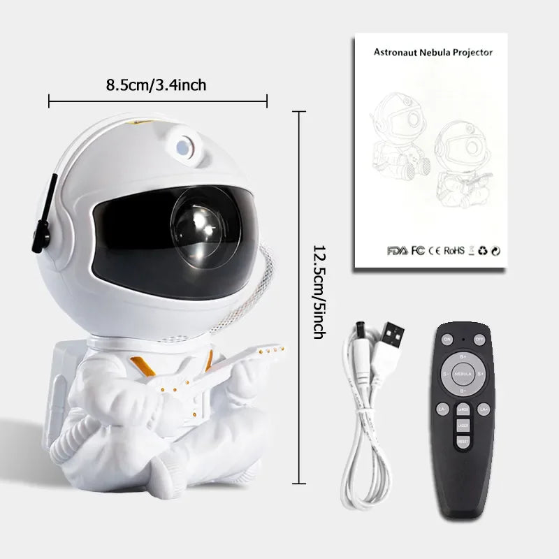 Try the Galaxy Star Astronaut Projector for a calming starry atmosphere in bedrooms and kids' spaces. Add cosmic charm today.