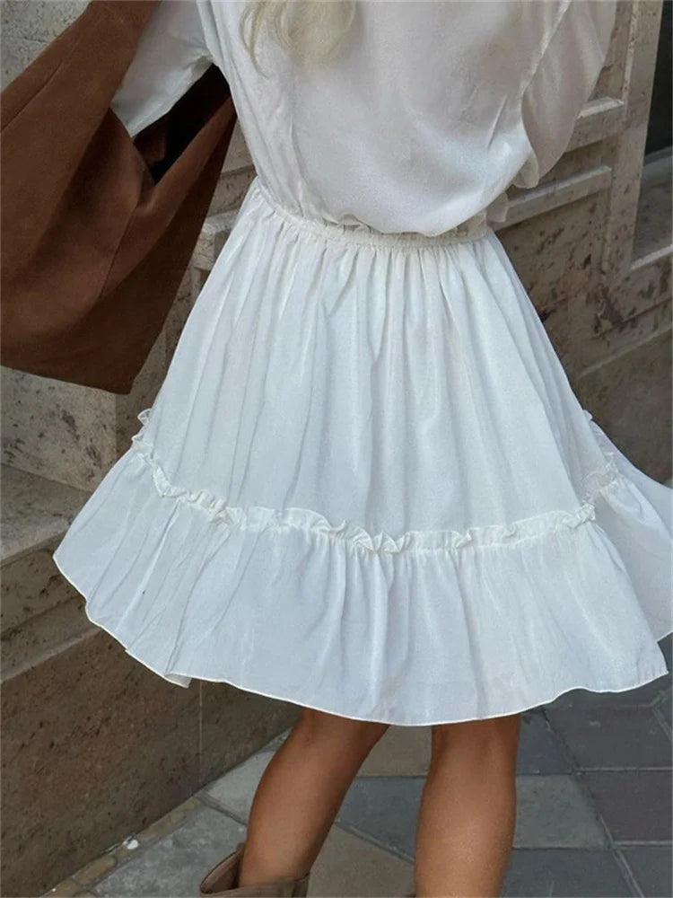 Shop Mini Dresses for Women Sale with chic ruffles, long sleeves, and a flattering A-line fit. Find an elegant dress for parties.