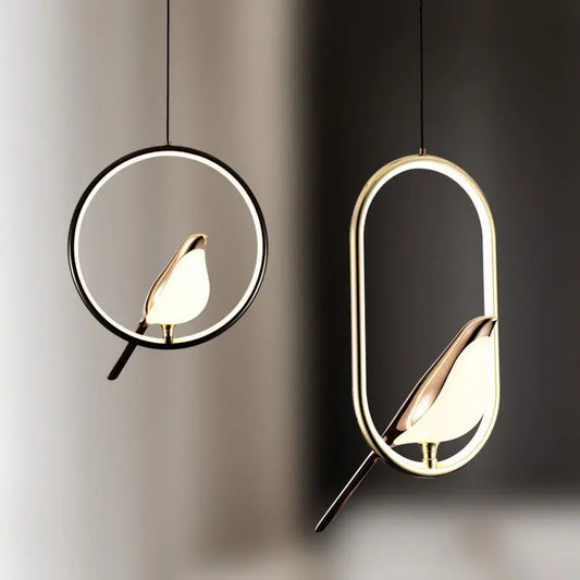 Transform your interior using Bird LED Cord Pendant Lamps. Nordic-inspired style brings a charming glow to any room.
