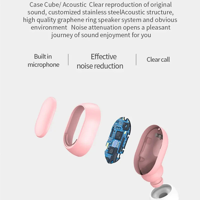 Enhance your listening experience with Wireless Bluetooth Headphones offering Bluetooth 5.3 & easy control for smooth music & calls.
