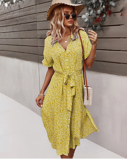 Elevate your wardrobe with a boho midi dress for women, featuring short sleeves & breezy, beach-ready designs for summer style.