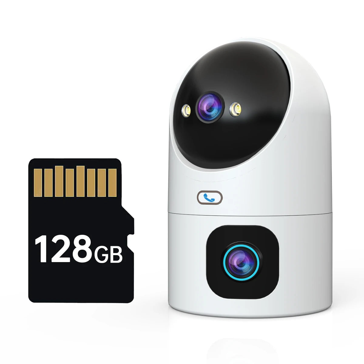 Watch over your baby at home using a Dual Lens Security Camera with motion tracking for reliable nursery monitoring.