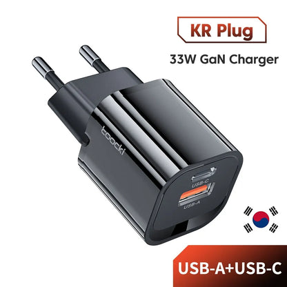 Power up fast using a Portable High Speed Charger built for USB PD devices, plus daily mobile charging needs at home or on the go.