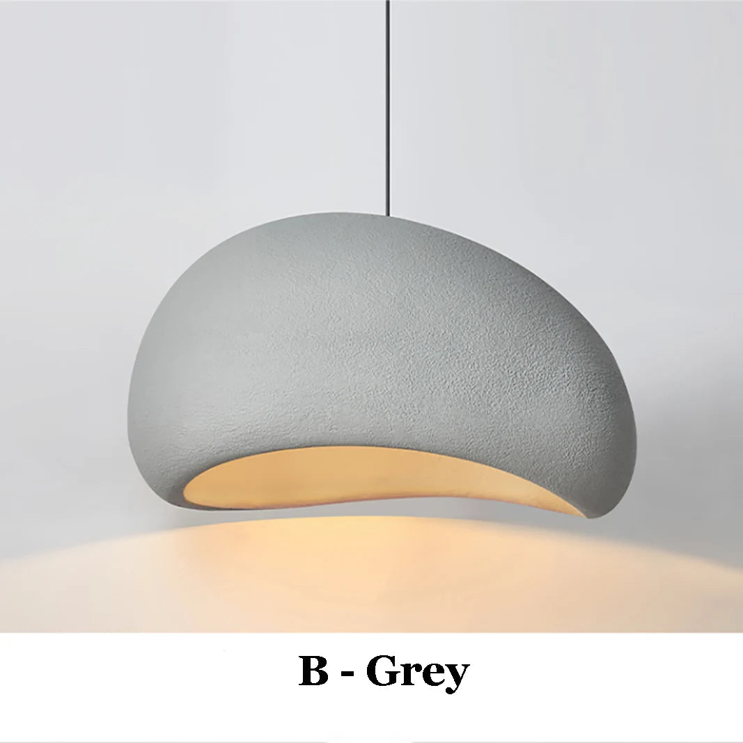 Bring a calm, modern look to your room with the Japanese Wabi Sabi Chandelier for a soft light suited to bedrooms & dining spaces.