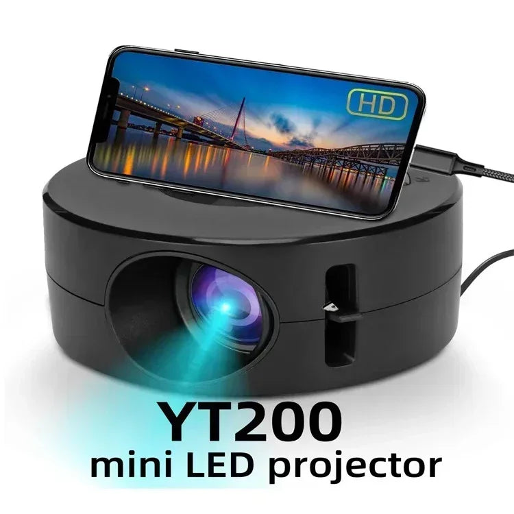 Enjoy home cinema anywhere as a Mini LED Projector delivers 4K support plus Android features for indoor movies or outdoor viewing.