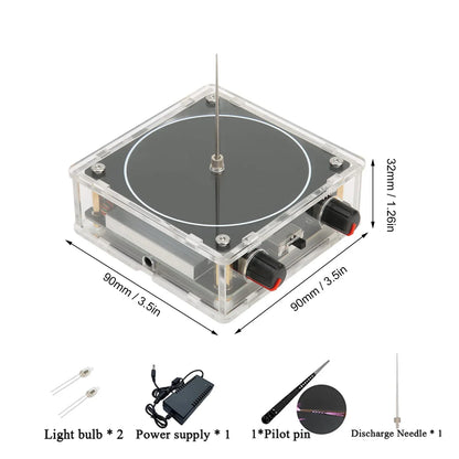 Explore electric arc sound and lighting effects with the Multi-Function Music Tesla Coil, a compact science gadget for experiments.