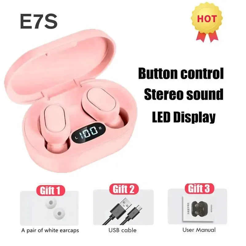Enhance your listening experience with Wireless Bluetooth Headphones offering Bluetooth 5.3 & easy control for smooth music & calls.