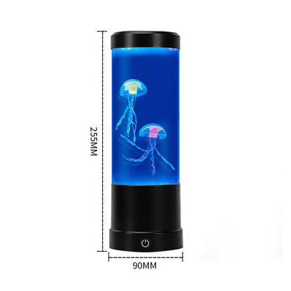 Order a Color Changing Jellyfish Lamp for a gentle LED glow that creates a relaxing mood & adds a decorative touch to your bedroom.