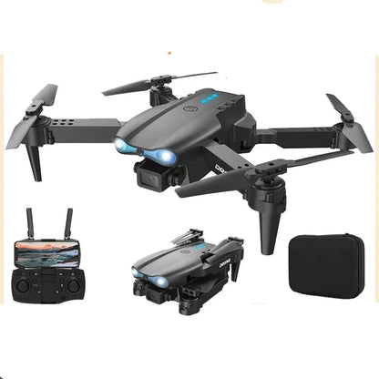 Shop E99 Pro Drone with 6k Camera for aerial photography through app control and enjoy a lightweight 110g design for easy flying.