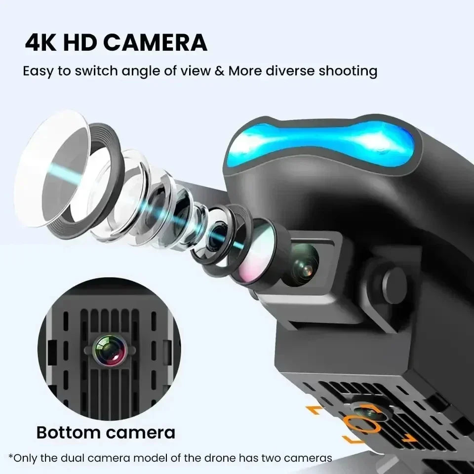 Shop E99 Pro Drone with 6k Camera for aerial photography through app control and enjoy a lightweight 110g design for easy flying.