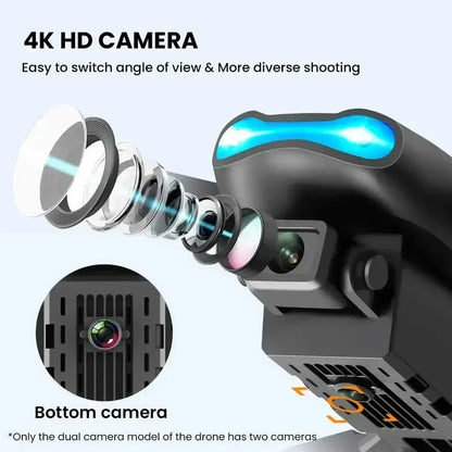 Shop E99 Pro Drone with 6k Camera for aerial photography through app control and enjoy a lightweight 110g design for easy flying.