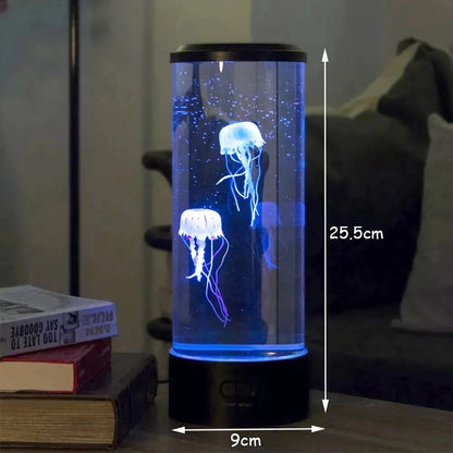 Order a Color Changing Jellyfish Lamp for a gentle LED glow that creates a relaxing mood & adds a decorative touch to your bedroom.