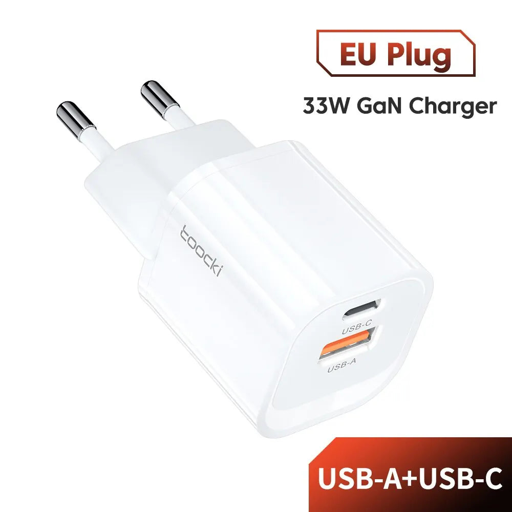 Power up fast using a Portable High Speed Charger built for USB PD devices, plus daily mobile charging needs at home or on the go.