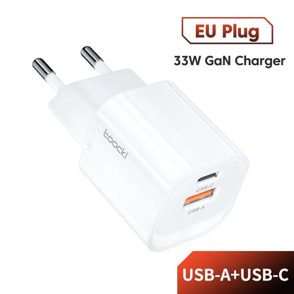 Power up fast using a Portable High Speed Charger built for USB PD devices, plus daily mobile charging needs at home or on the go.
