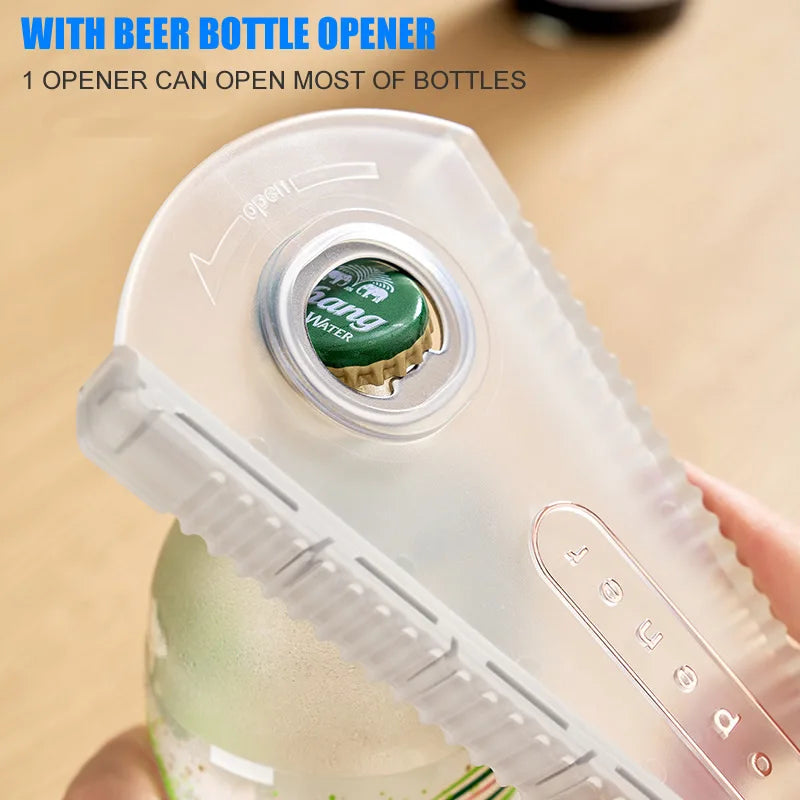 Creative Multi-Function Bottle/Can/Jar Opener Lady Portable Opener Outdoor EDC Home Kitchen Party Bar Tool Dropshipping