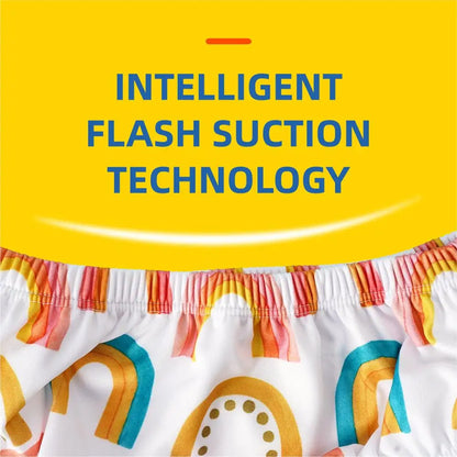 HappyFlute 3 Sizes Kids Soft Swimming Pants Cover Baby Reusable Breathable Cloth Diaper