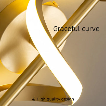 Illuminate your space using a Pendant Light Fixture that brings LED brilliance and modern spiral style to your ceiling decor.