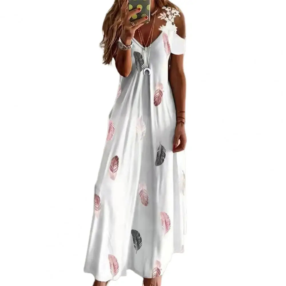 Discover elegant A-line maxi dresses with beautiful long lace designs & versatile styles perfect for parties & special events.