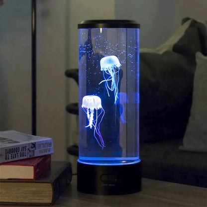 Order a Color Changing Jellyfish Lamp for a gentle LED glow that creates a relaxing mood & adds a decorative touch to your bedroom.