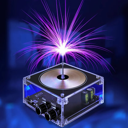 Explore electric arc sound and lighting effects with the Multi-Function Music Tesla Coil, a compact science gadget for experiments.