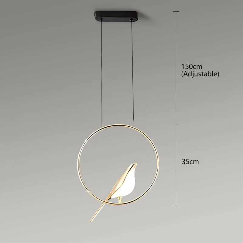 Transform your interior using Bird LED Cord Pendant Lamps. Nordic-inspired style brings a charming glow to any room.