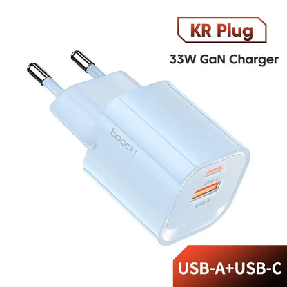 Power up fast using a Portable High Speed Charger built for USB PD devices, plus daily mobile charging needs at home or on the go.