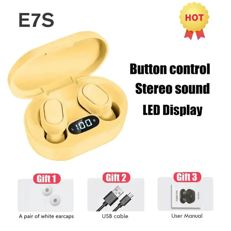 Enhance your listening experience with Wireless Bluetooth Headphones offering Bluetooth 5.3 & easy control for smooth music & calls.
