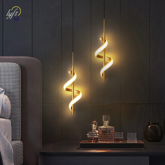 Illuminate your space using a Pendant Light Fixture that brings LED brilliance and modern spiral style to your ceiling decor.