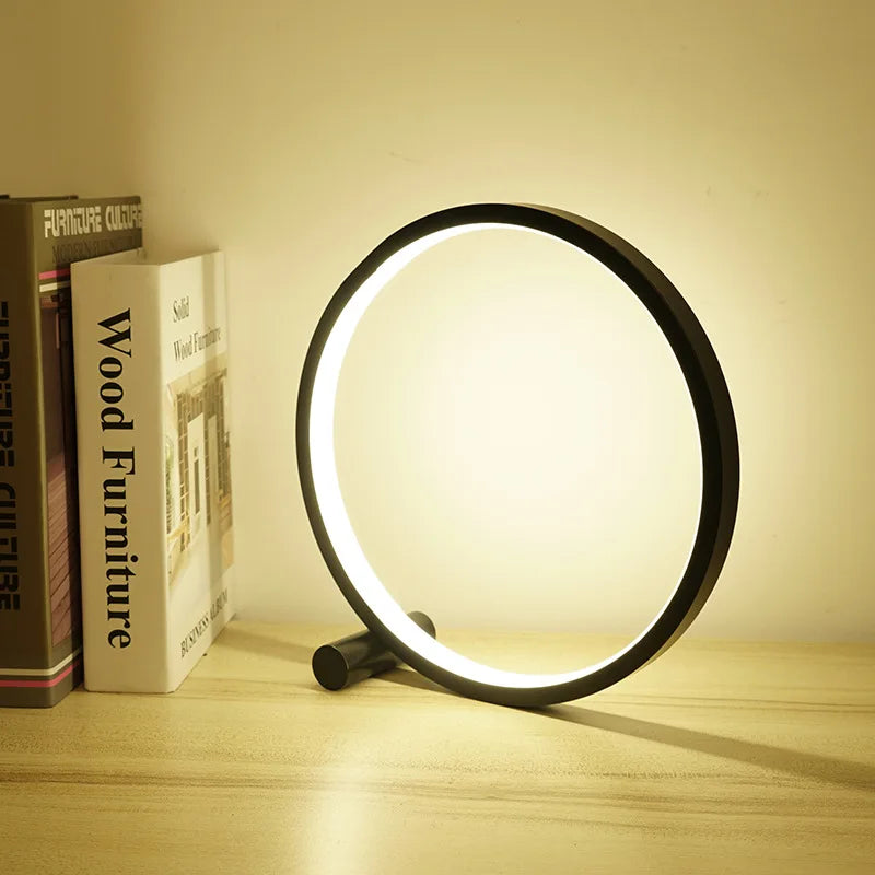 Shop a Modern Circle Light Fixture with LED lighting & a clean double-ring design that brings a bright modern touch to your room.