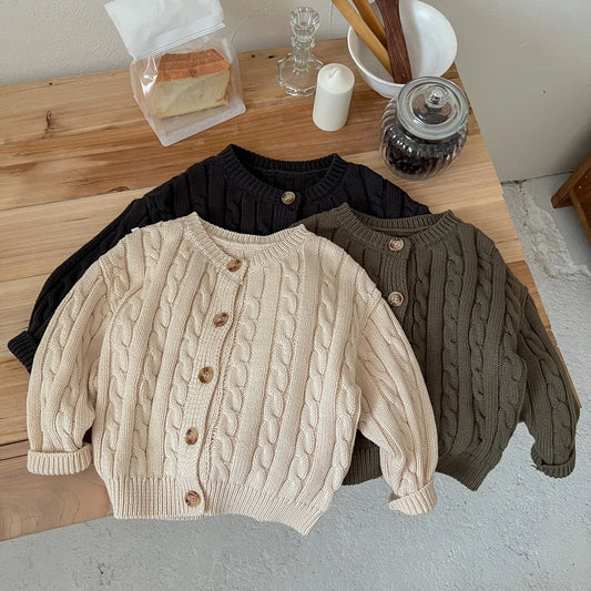 IYEAL Sweater Children's Kids Girls Clothes 2 to 8 Yrs 2024 Baby Autumn Clothes Long Sleeve Boys Sweater Casual Tops Knitwear