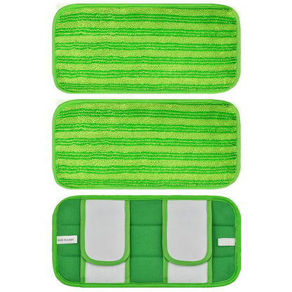 Reusable Microfiber Mop Pads for Swiffer Wet Jet, Wet and Dry Pad, Household Dust Cloth, Reusable Cleaning Dust Pads Cloth