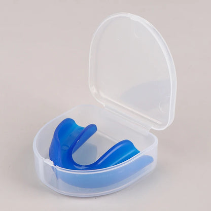 1PC Silicone Night Mouth Guard For Teeth Clenching Grinding Dental Bite Sleep Aid Mouth Tray Personal Health Care Sleep