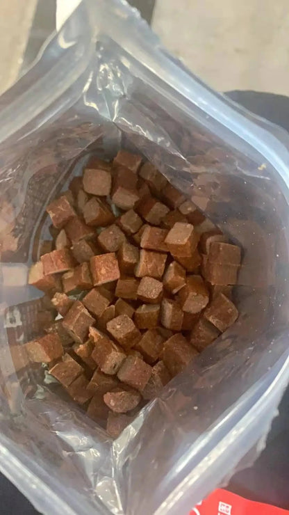 Dog snacks beef grain 500g Teddy golden retriever pet calcium training molars dog food mixed rice dried meat