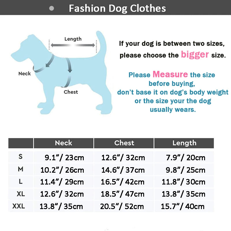 Winter Pet Dog Vest