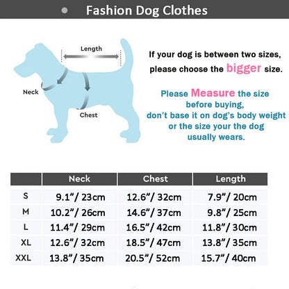 Winter Pet Dog Vest