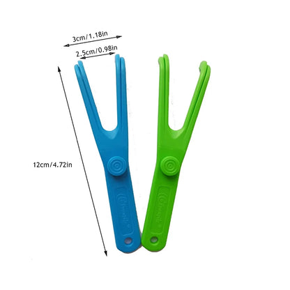Dental Floss Holder Oral Hygiene Toothpick Holder Interdental Dental Cleaner