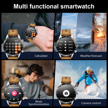 LIGE 2026 New Rugged Military GPS Smart Watch Men AMOLED HD Screen Heart Rate Bluetooth Call Waterproof Outdoor SmartWatch