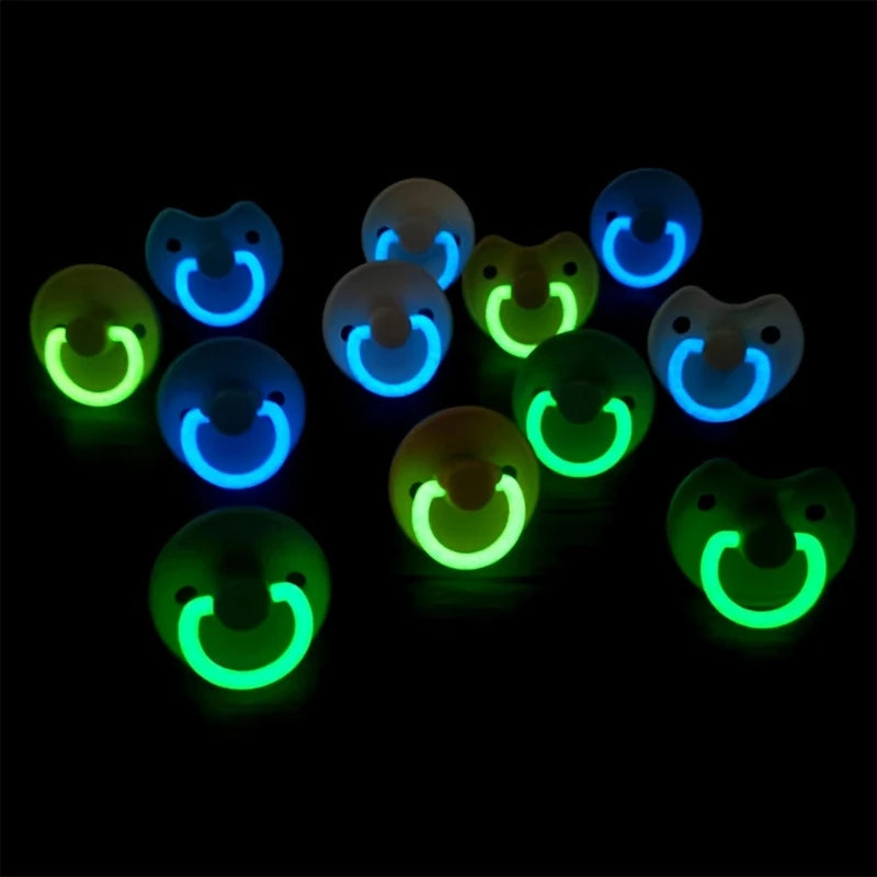 Luminous Pacifier Silicone Baby Nipple BPA Free Infant Baby Pacifier  Grade Dummies Newborn Soother For Baby Gift