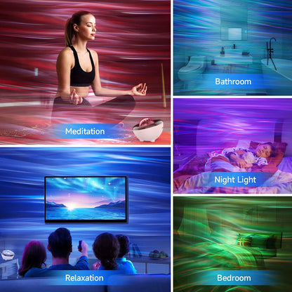 LED Aurora Projector
