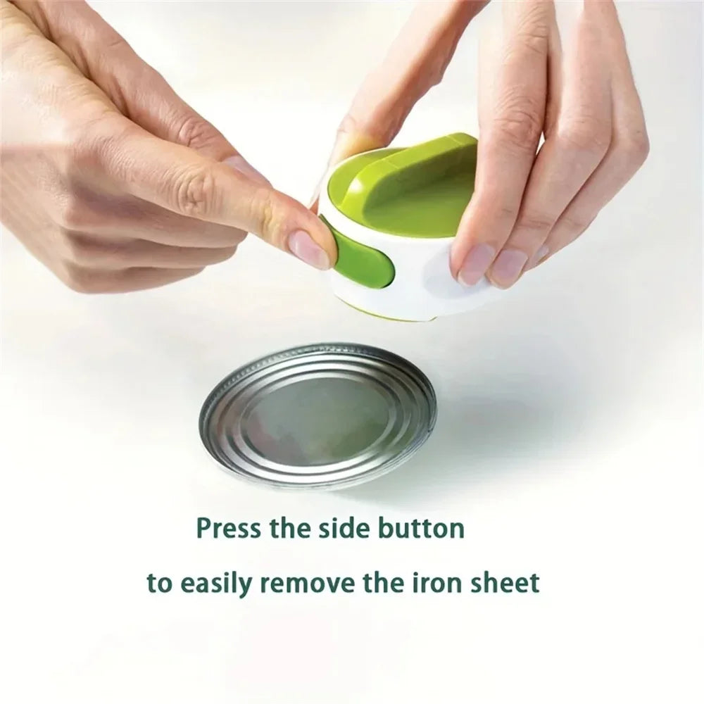 Portable Manual Can Opener Adjustable Anti Slip Kitchen Gadgets Easy Twist Release Open Jar Bottle Opener Small Tools