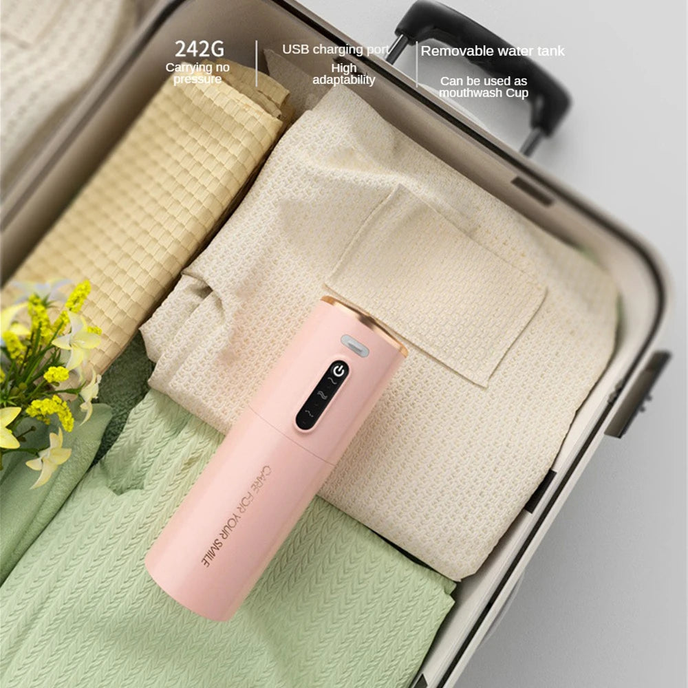 Xiaomi Oral Irrigator Portable IPX7 Waterproof Rechargeable Dental Water Flosser 3 Modes Teeth Cleaner 280ML Dental Water Jet