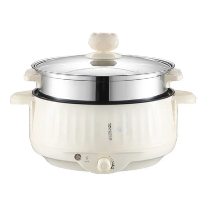 1.7L Multicooker Single/Double Layer Electric Pot 1-2 People Household Non-stick Pan Hot Pot Rice Cooker Cooking Appliances