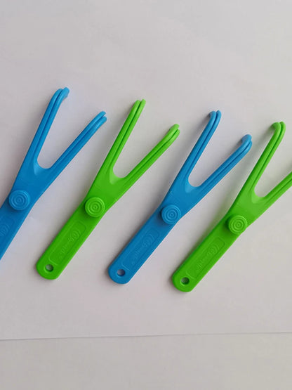 Dental Floss Holder Oral Hygiene Toothpick Holder Interdental Dental Cleaner