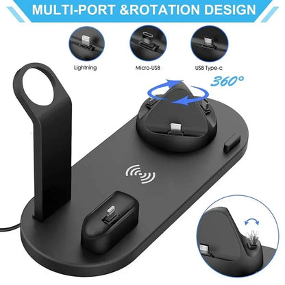 Wireless Charger Stand Pad For iPhone
