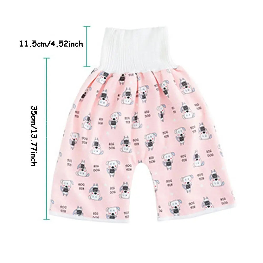 Baby Diaper Waterproof Infant Leak-proof Urine Training Pants Cloth Diapers Kids Nappy Sleeping Bed Potty Trainining