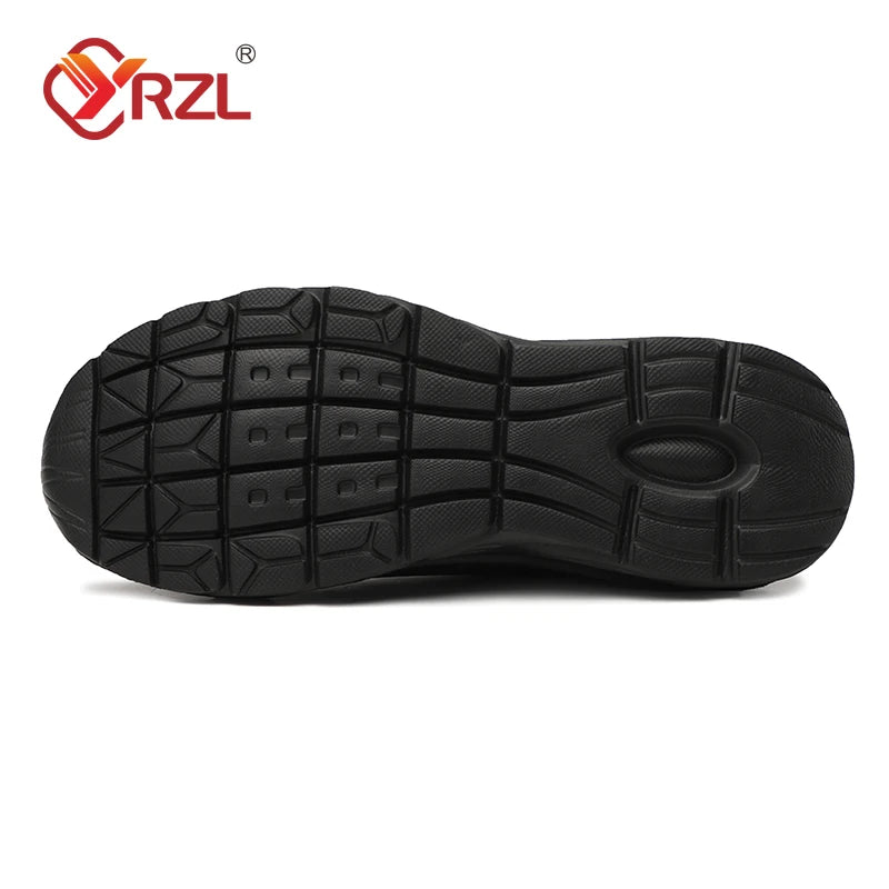 YRZL New Running Shoes for Men Breathable Sports Shoes Lightweight Fashion Summer Breathable Sneakers for Men Plus Size 38-46
